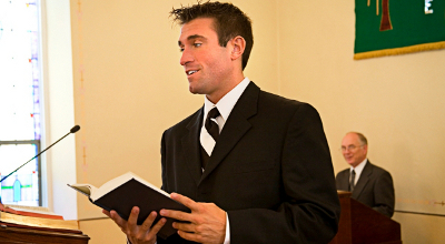 Young pastor