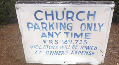 Church sign