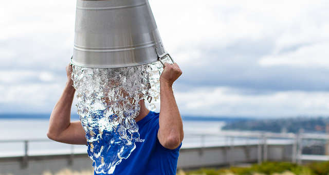 Ice bucket challenge