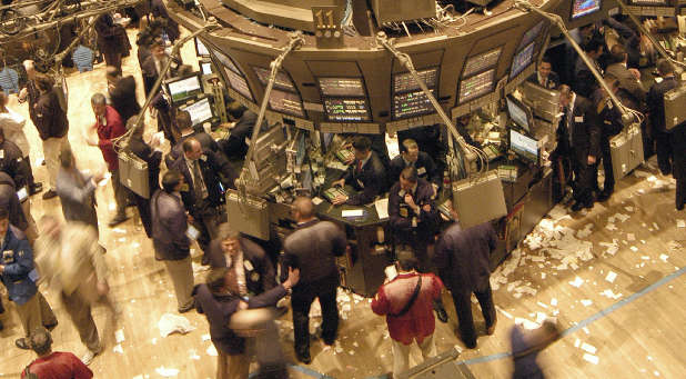 Don't allow what happens daily at the New York Stock Exchange to distract you from your kingdom work.