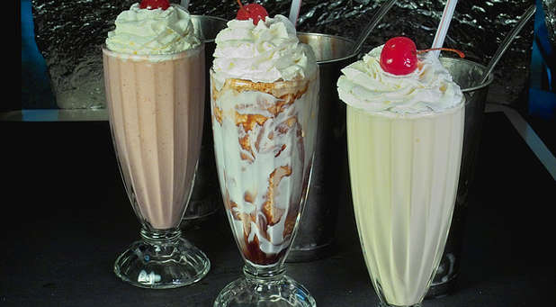 Wouldn't it be great to enjoy a milkshake with both hands?