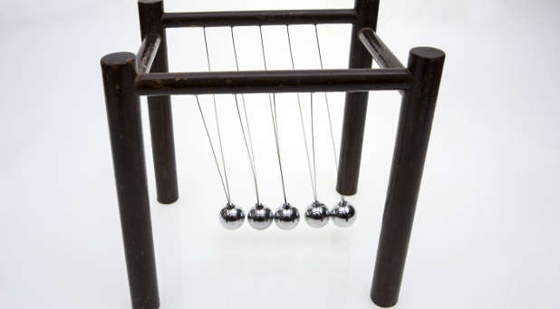 steel ball toy