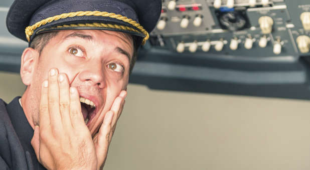 How would you feel if your airline pilot panicked in a crisis?