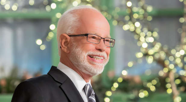 Jim Bakker is proud to have his show air on Oral Roberts University's KGEB TV.