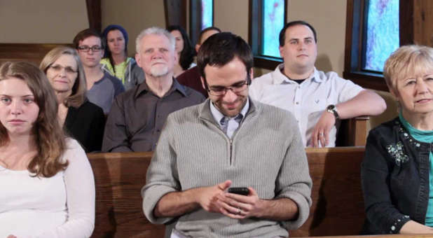 Smartphones should be used wisely during a worship service.