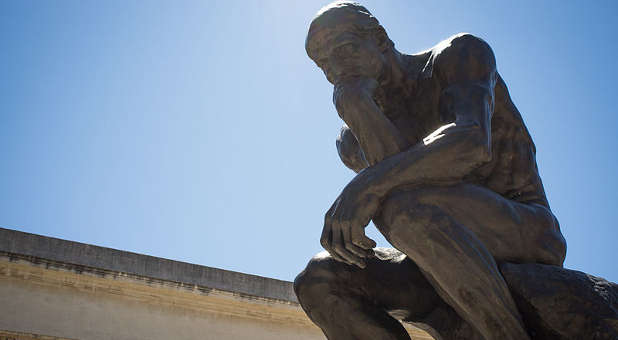 Rodin's "The Thinker"