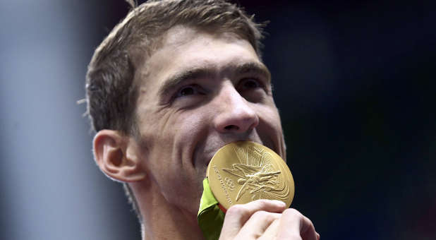 At one point in his life, Michael Phelps discovered that his Olympic gold medals were "fool's gold."