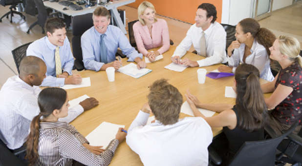Granted, some staff meetings require an in-house presence.